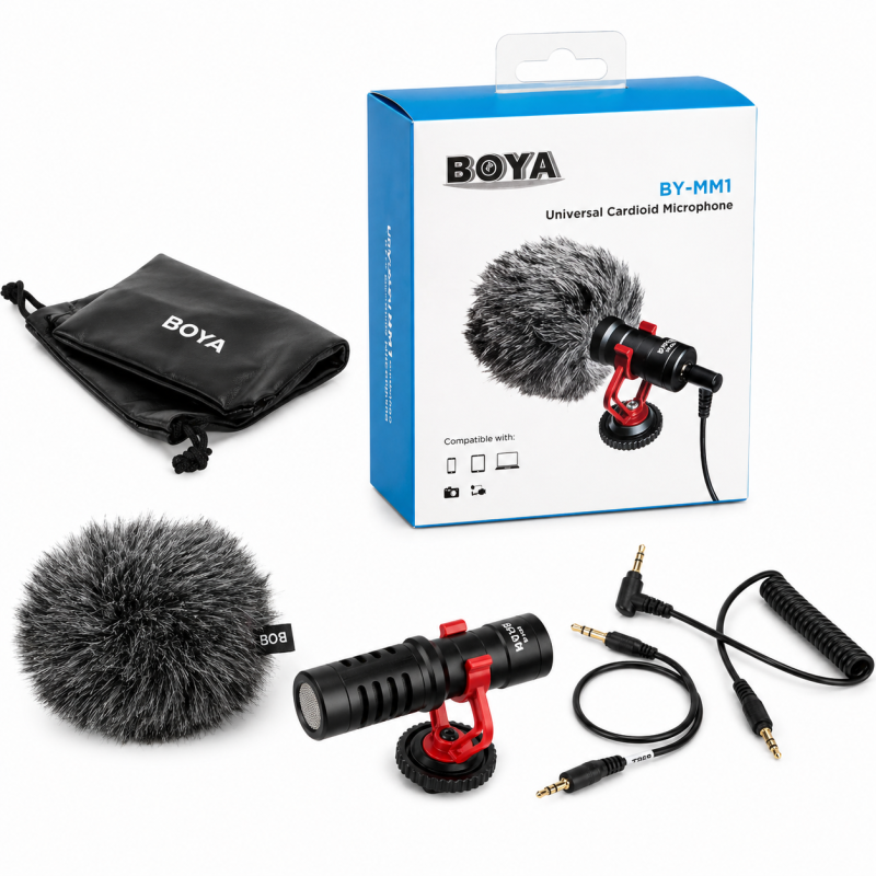 BOYA BY-MM1 Universal Cardioid Microphone