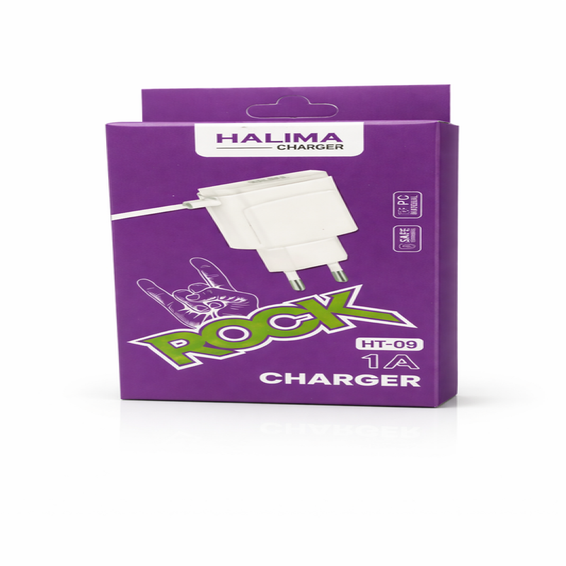Halima HT-09 Rock 1A Type-B Charger with Cable