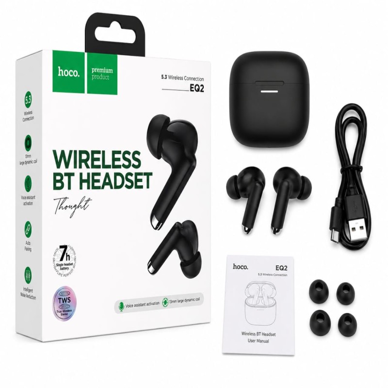 HOCO EQ2 Wireless BT Headset