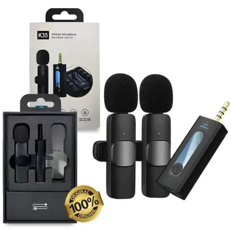 K35 Wireless Microphone Dual Set