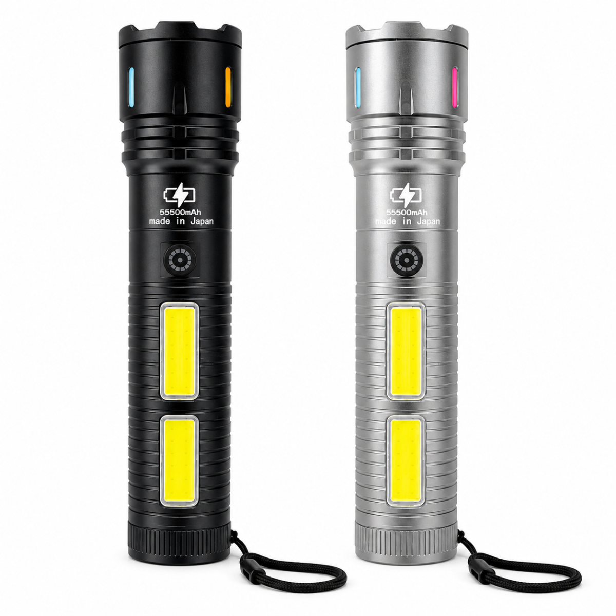 Laser Cannon Rechargeable LED Flashlight