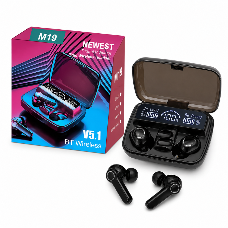 M19 Wireless Bluetooth Earbuds