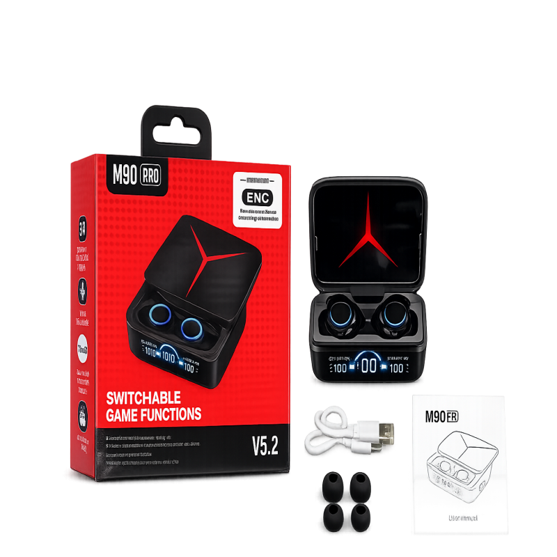 M90 Pro Wireless Gaming Earbuds