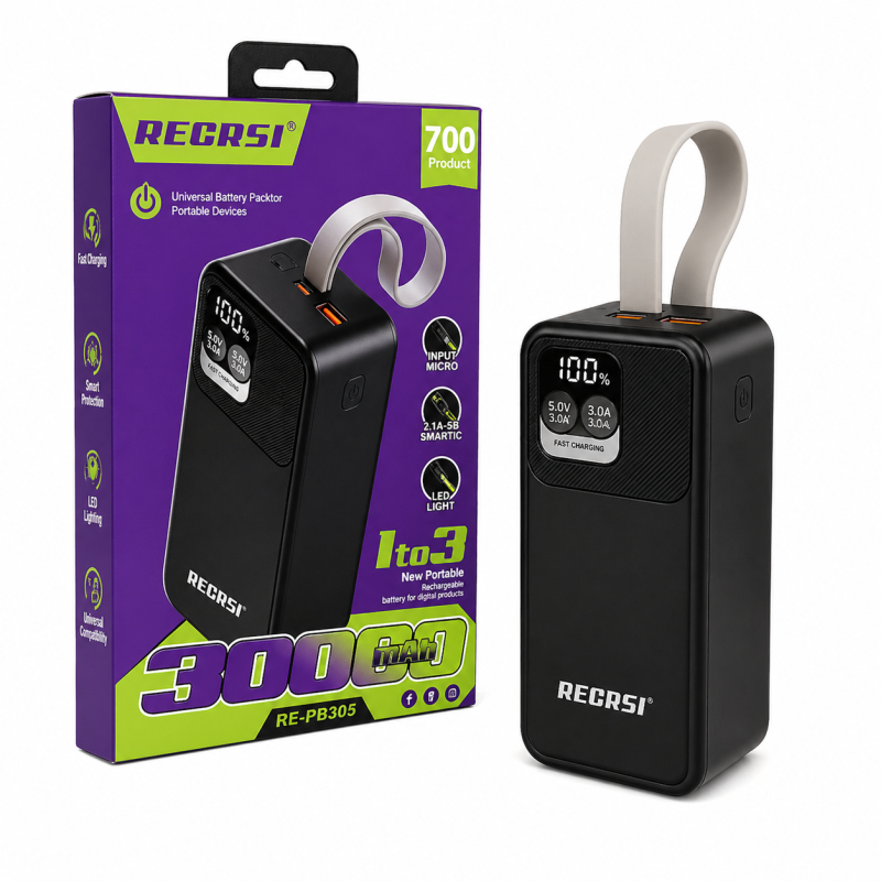 RECRSI RE-PB305 30000mAh Power Bank