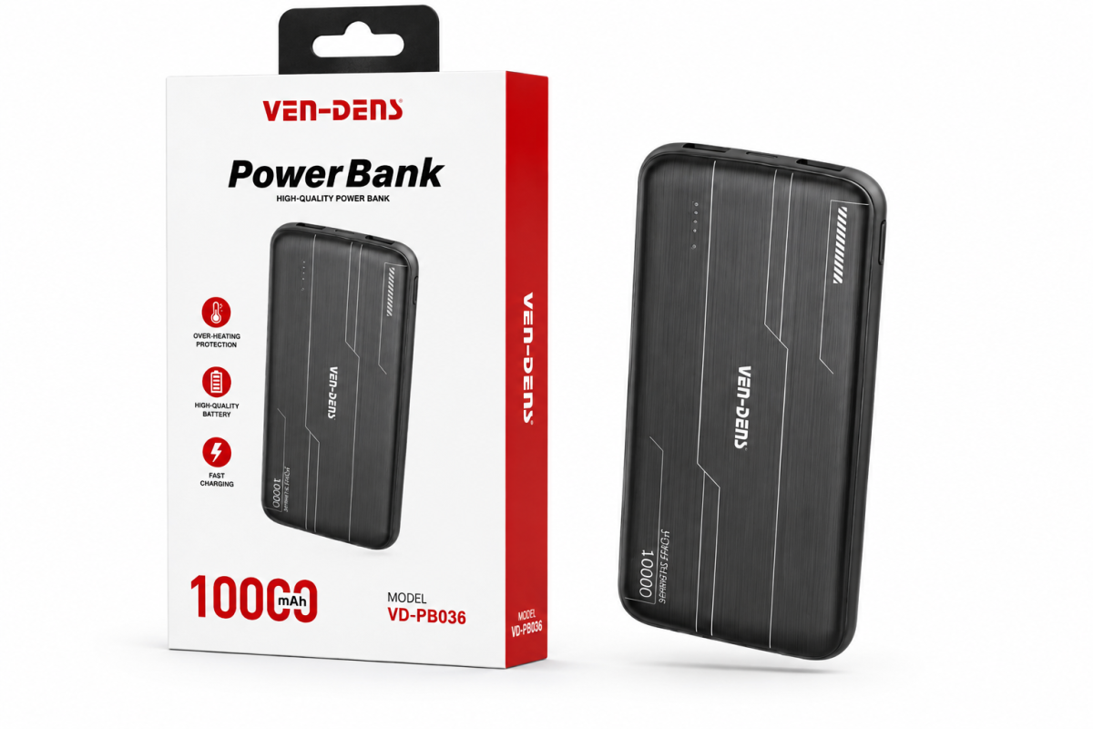 VEN-DENS VD-PB036 10000mAh Power Bank