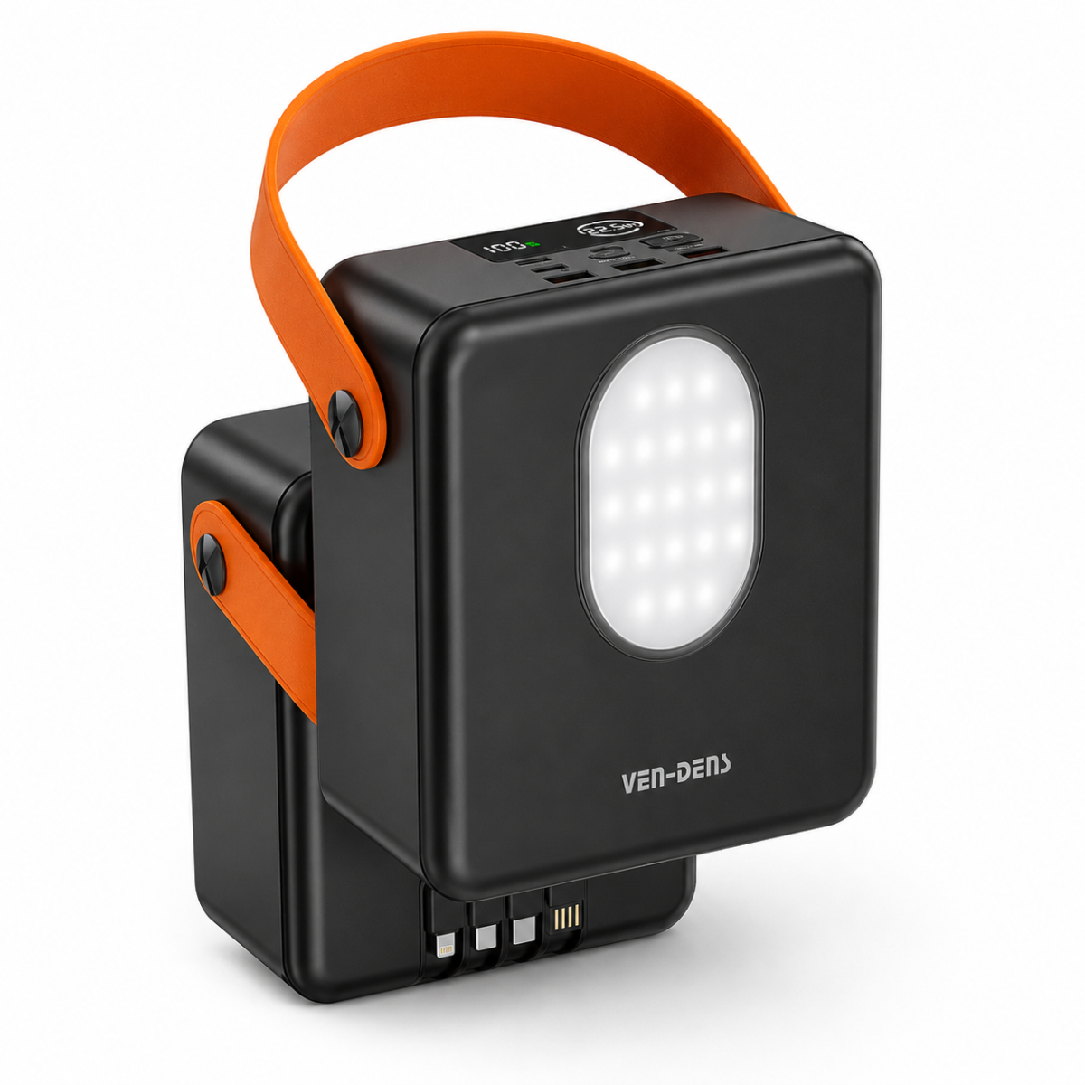 VEN-DENS VD-PB076 100000mAh Fast Charging Power Bank with LED Light